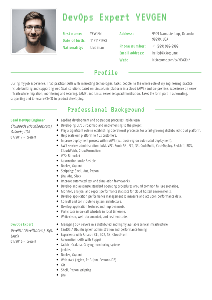 The 10 Best Software Engineer CV Examples and Templates