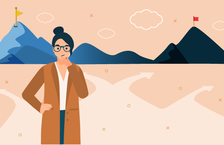 Changing careers at 40 guide concept