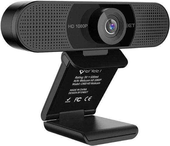 Black e-meet webcam 