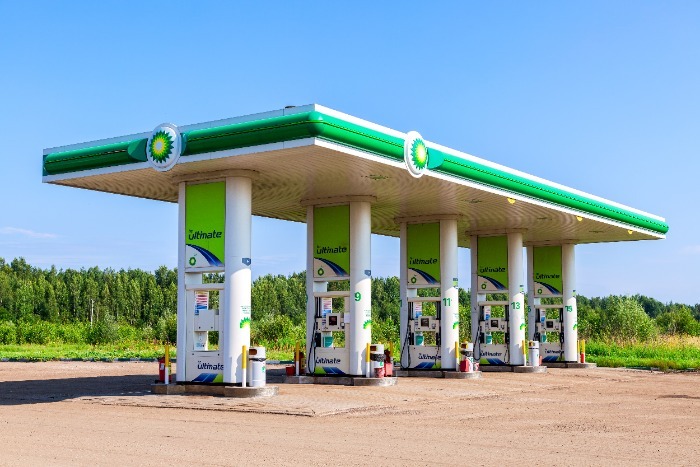 BP petrol station