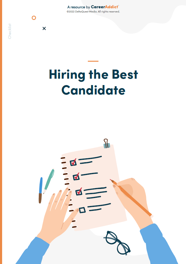 Cover image for the hiring the best candidate checklist
