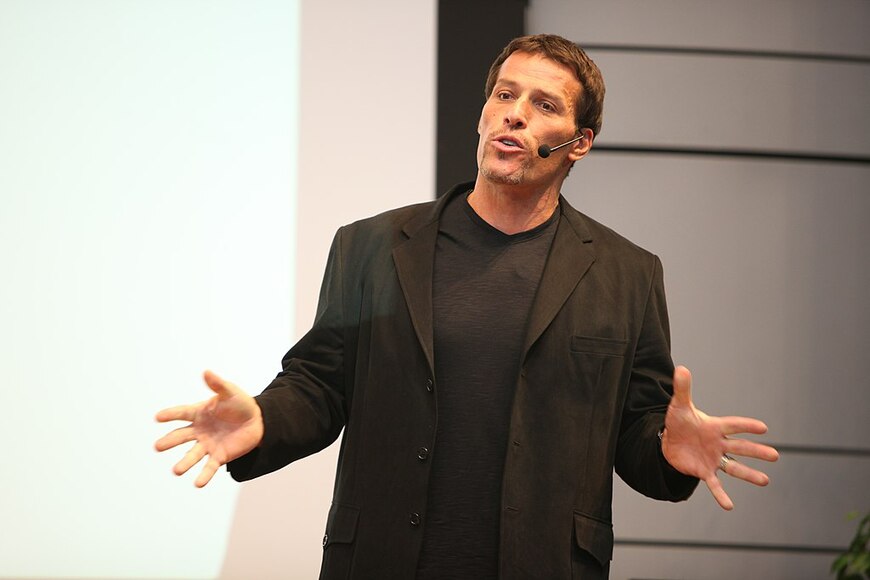Tony Robbins - the best motivational speaker