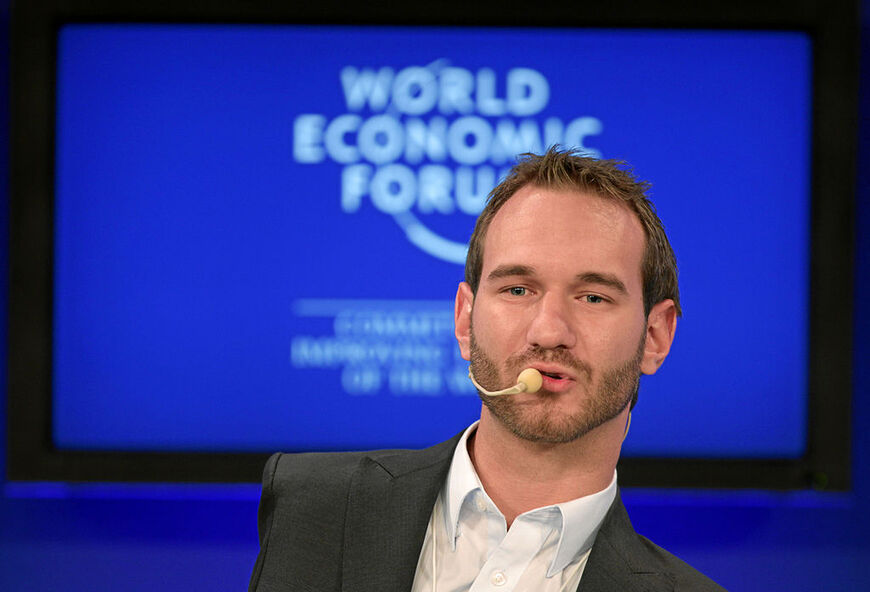 Nick Vujicic - one of the best motivational speakers