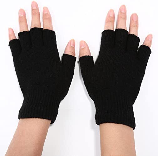 Satinior Fingerless Gloves