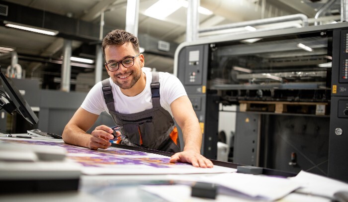 printing press operator redundant