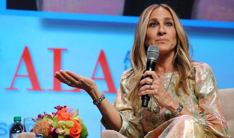Iconic Sarah Jessica Parker speaking