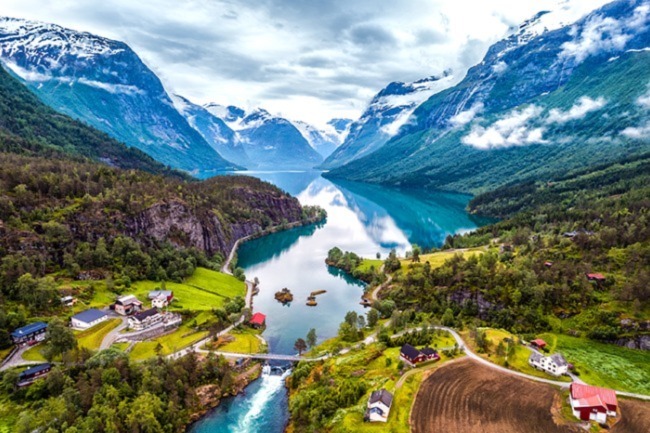 Norway - one of the highest-paying countries