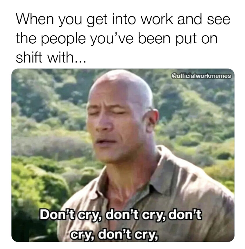 Don’t cry meme