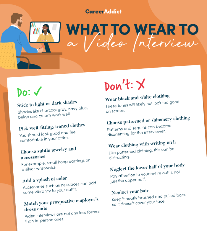 Video Interview Outfit Tips