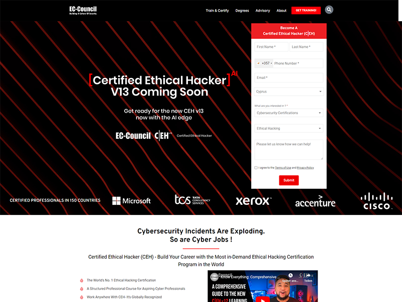 Certified Ethical Hacker