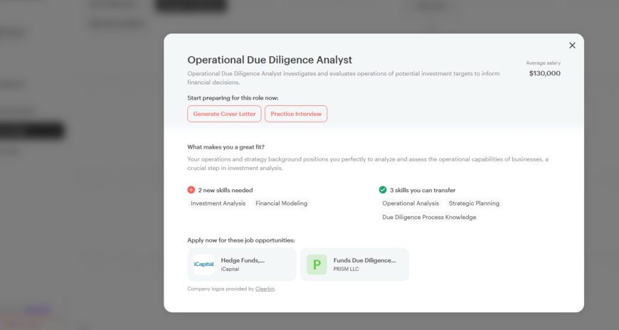kickresume career map 2