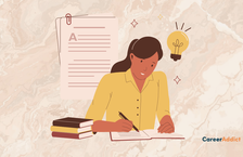 woman writing