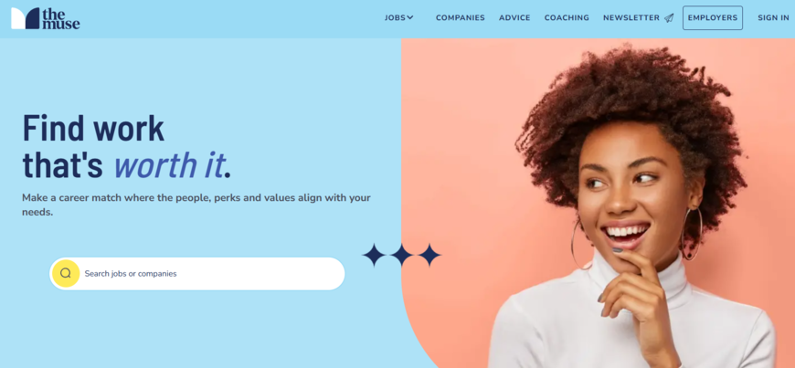 the muse homepage