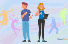 male and female fitness professionals